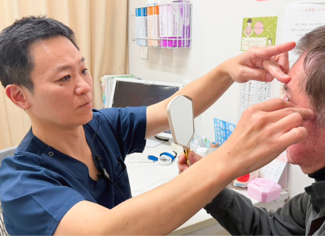 診察の様子