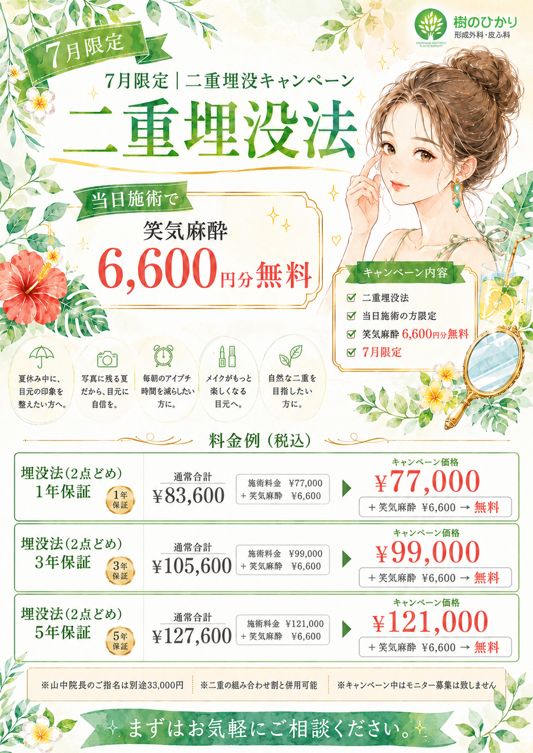 二重埋没法キャンペーン
